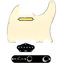 920d Custom Gold Foil Loaded Pickguard... 920d Custom Gold Foil Loaded Pickguard for Tele With T4W-B Control Plate Aged White