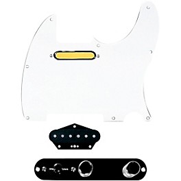 920d Custom Gold Foil Loaded Pickguard for ... 920d Custom Gold Foil Loaded Pickguard for Tele With T4W-B Control Plate White