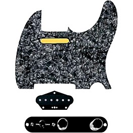 920d Custom Gold Foil Loaded Pickguar... 920d Custom Gold Foil Loaded Pickguard for Tele With T4W-B Control Plate Black Pearl