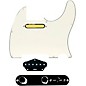 920d Custom Gold Foil Loaded Pickguard for Tele With T3W-REV-B Control Plate Parchment thumbnail