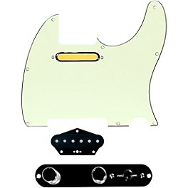 920d Custom Gold Foil Loaded Pickg... 920d Custom Gold Foil Loaded Pickguard for Tele With T3W-REV-B Control Plate Mint Green