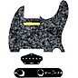 920D Custom Gold Foil Loaded Pickguard for Tele With T3W-REV-B Control Plate Black Pearl thumbnail