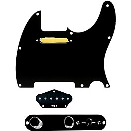 920d Custom Gold Foil Loaded Pickguard ... 920d Custom Gold Foil Loaded Pickguard for Tele With T3W-REV-B Control Plate Black