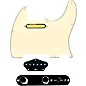 920d Custom Gold Foil Loaded Pickguard for Tele With T3W-REV-B Control Plate Aged White thumbnail