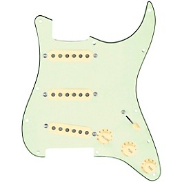 920d Cus... 920d Custom Vintage American Loaded Pickguard for Strat With Aged White Pickups and S5W Wiring Harness Mint Green