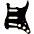 920d Custom V... 920d Custom Vintage American Loaded Pickguard for Strat With Aged White Pickups and S5W Wiring Harness Black