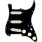 920d Custom Vintage American Loaded Pickguard for Strat With Aged White Pickups and S5W Wiring Harness Black thumbnail
