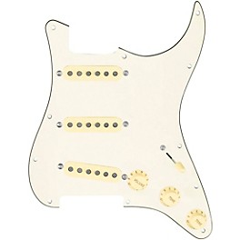 920d... 920d Custom Vintage American Loaded Pickguard for Strat With Aged White Pickups and S5W-BL-V Wiring Harness Parchment