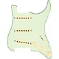 920d Custom Texas Vintage Loaded Pickguard for Strat With Aged White Pickups and S5W-BL-V Wiring Harness Mint Green thumbnail