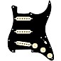 920d Custom Texas Vintage Loaded Pickguard for Strat With Aged White Pickups and S5W-BL-V Wiring Harness Black thumbnail