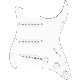 920d Custom Texas Growler Loaded Pickguard for Strat With White Pickups and S5W Wiring Harness White