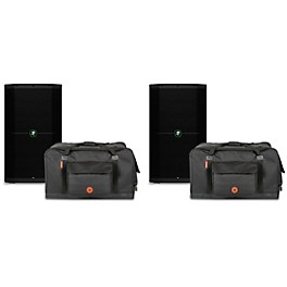 Mackie Thump212 Powered Speaker Pair With Road Runner Bags