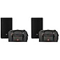 JBL EON712 Powered Speaker Pair With Road Runner Bags thumbnail