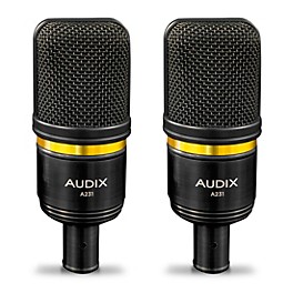 Audix Pair of Audix A231 Large Diaphragm Condenser Microphone