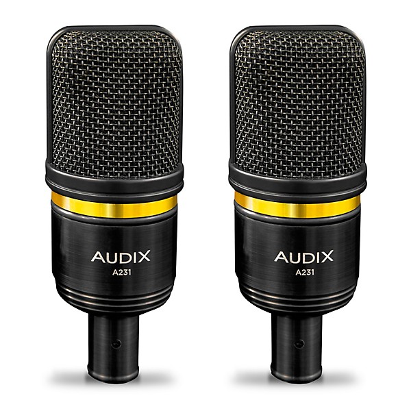 Audix Pair of Audix A231 Large Diaphragm Condenser Microphone