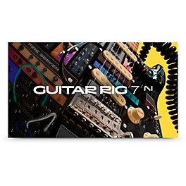 Native Instruments Guitar Rig 7 PRO Upgrade from LE