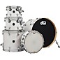DW DWe Wireless Acoustic-Electronic Convertible 5-Piece Shell Pack With 22" Bass Drum Finish Ply White Marine Pearl thumbnail