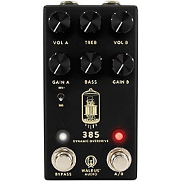 Walrus Audio 385 MKII Overdrive Effects Pedal Black