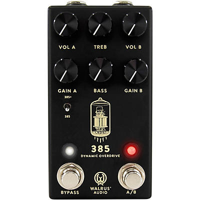Walrus Audio 385 Mkii Overdrive Effects Pedal Black for sale