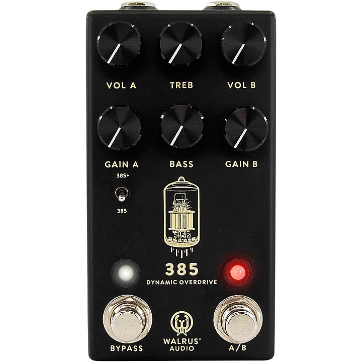 Walrus Audio 385 MKII Overdrive Effects Pedal Black | Guitar