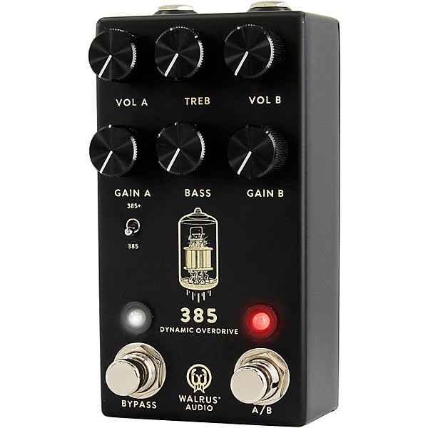 Walrus Audio 385 MKII Overdrive Effects Pedal Black