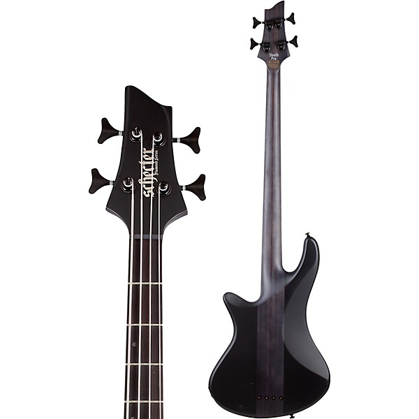 Schecter Guitar Research Stiletto-4 Stealth Pro Satin Black