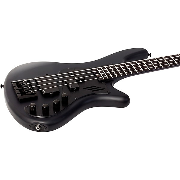 Schecter Guitar Research Stiletto-4 Stealth Pro Satin Black