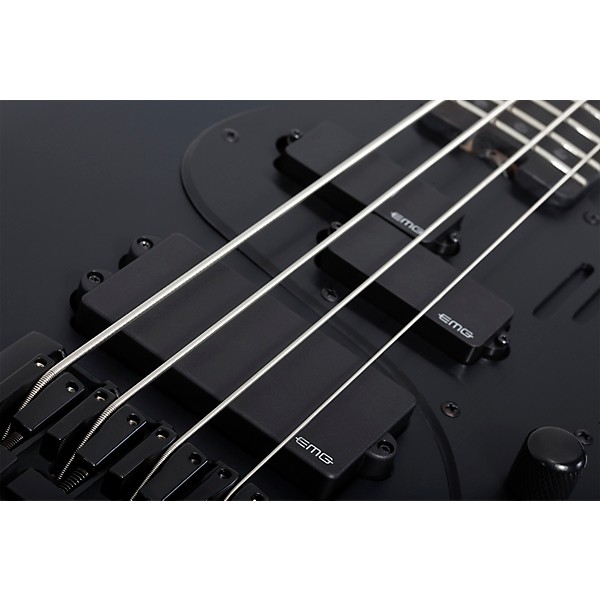 Schecter Guitar Research Stiletto-4 Stealth Pro Satin Black