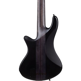 Open Box Schecter Guitar Research Stiletto-5 Stealth Pro Level 2 Satin Black 197881063399