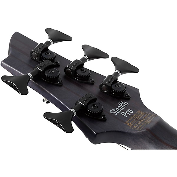 Schecter Guitar Research Stiletto-5 Stealth Pro Satin Black
