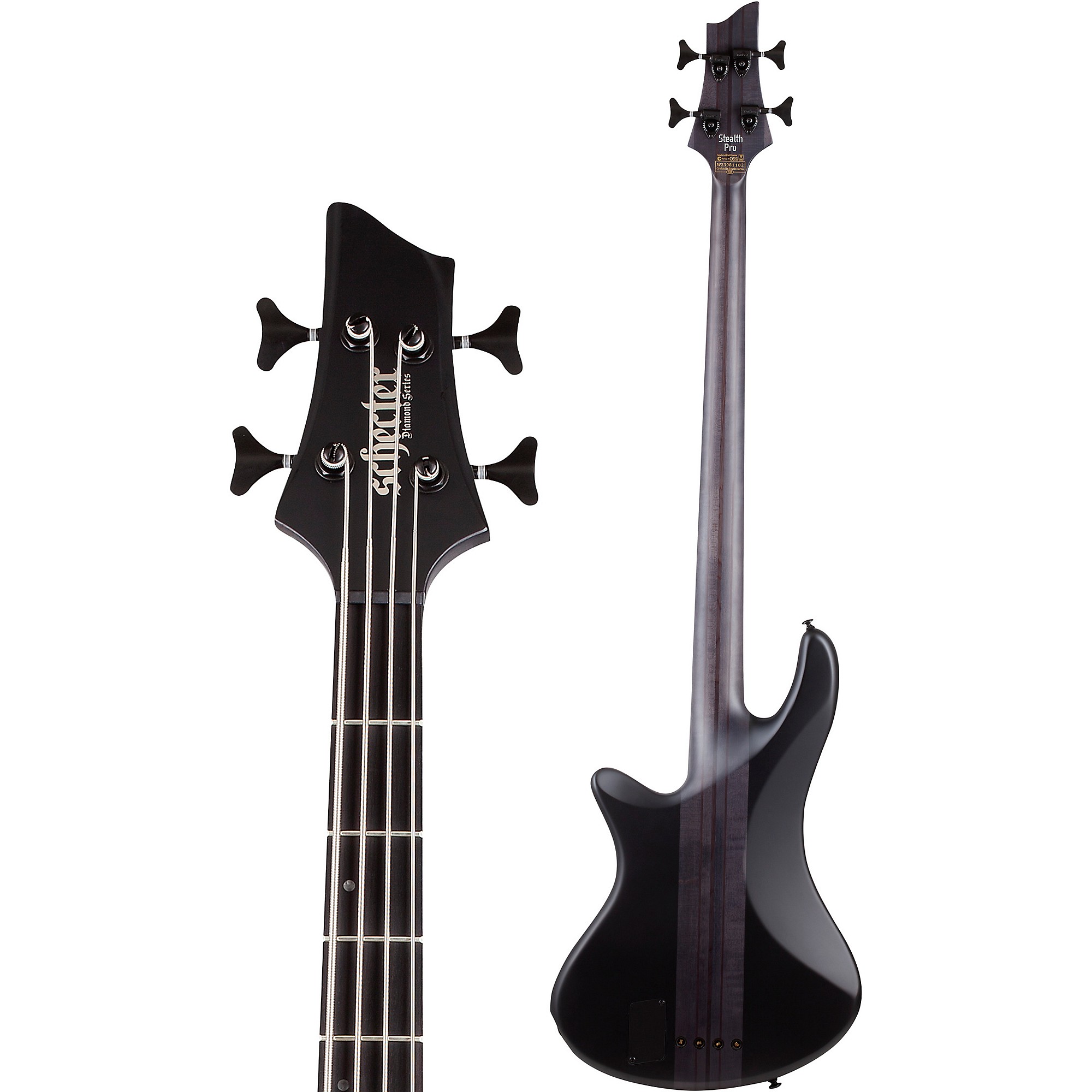 Schecter Guitar Research Stiletto-4 Stealth Pro EX Satin