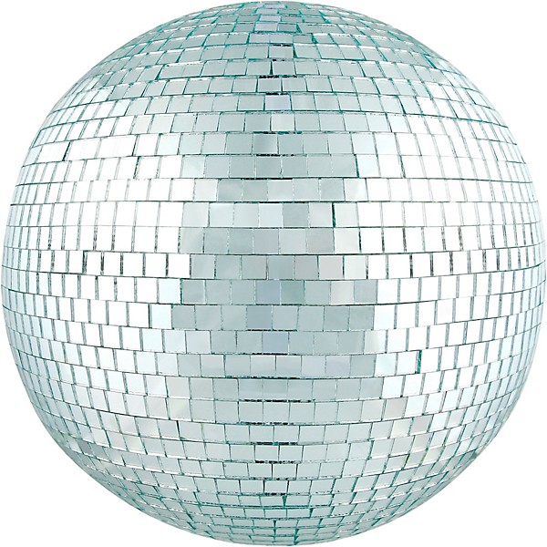 Venue Prism 12" Mirror Ball With Motor and Multicolor LED Pinspots