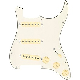 920d ... 920d Custom Texas Grit Loaded Pickguard for Strat With Aged White Pickups and Knobs and S5W Wiring Harness Parchment