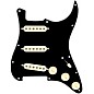 920d Custom Texas Grit Loaded Pickguard for Strat With Aged White Pickups and Knobs and S5W Wiring Harness Black thumbnail