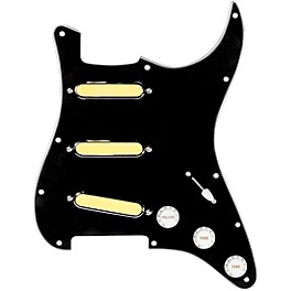 920d Custom Gol... 920d Custom Gold Foil Loaded Pickguard For Strat With White Pickups and Knobs and S5W Wiring Harness Black