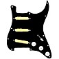 920d Custom Gold Foil Loaded Pickguard For Strat With White Pickups and Knobs and S5W Wiring Harness Black thumbnail