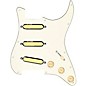 920d Custom Gold Foil Loaded Pickguard For Strat With Aged White Pickups and Knobs and S5W-BL-V Wiring Harness Parchment thumbnail