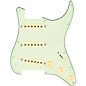 920d Custom Texas Grit Loaded Pickguard for Strat With Aged White Pickups and Knobs and S5W-BL-V Wiring Harness Mint Green thumbnail