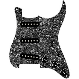 920d Cus... 920d Custom Generation Loaded Pickguard For Strat With Black Pickups and Knobs and S5W Wiring Harness Black Pearl