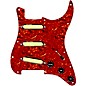920d Custom Gold Foil Loaded Pickguard For Strat With Black Pickups and Knobs and S5W-BL-V Wiring Harness Tortoise thumbnail