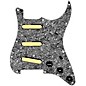 920d Custom Gold Foil Loaded Pickguard For Strat With Black Pickups and Knobs and S5W-BL-V Wiring Harness Black Pearl thumbnail