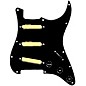 920d Custom Gold Foil Loaded Pickguard For Strat With Black Pickups and Knobs and S5W-BL-V Wiring Harness Black thumbnail