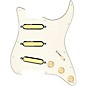 920d Custom Gold Foil Loaded Pickguard For Strat With Aged White Pickups and Knobs and S5W Wiring Harness Parchment thumbnail