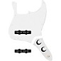 920d Custom Jazz Bass Loaded Pickguard With Pocket (Vintage) Pickups and JB-CON-CH-BK Control Plate White thumbnail