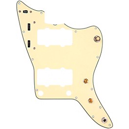 920d Custom Pre-Wired Pickguard for Ja... 920d Custom Pre-Wired Pickguard for Jazzmaster with JMH-V Wiring Harness Aged White