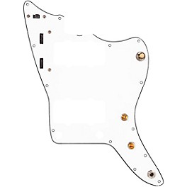 920d Custom Pre-Wired Pickguard for Jazzmas... 920d Custom Pre-Wired Pickguard for Jazzmaster with JMH-V Wiring Harness White