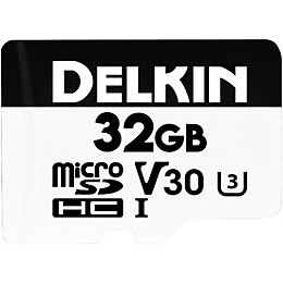 Delkin HYPERSPEED MicroSDHC Memory Card-32 V30