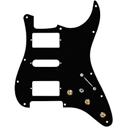 920D Custom HSH Pre-Wired Pickguard for Strat With S7W-HSH-MT Wiring Harness Black