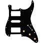 920d Custom HSS Pre-Wired Pickguard for Strat With S5W-HSS Wiring Harness Black thumbnail