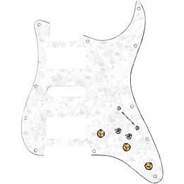 920d Custom HSH Pre-Wired Pickguard for Strat With S7W-HSH-2T Wiring Harness White Pearl